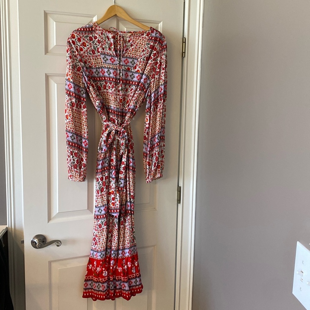 NWOT Per Una Patterned Midi Dress